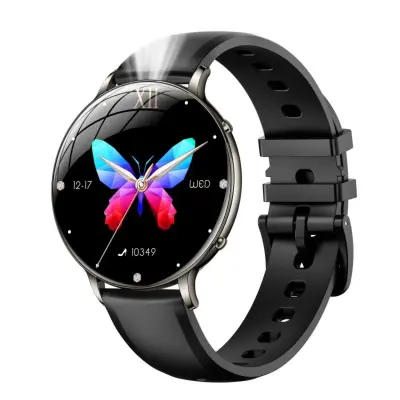Pametni sat 1.32inch AMOLED, fitness, Bluetooth 5.4, IP68 Black