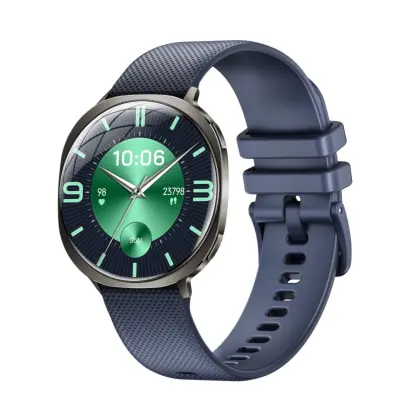 Pametni sat kompatibilan s Da Fit, 1.32-inch AMOLED, Bluetooth 5.4 Blue