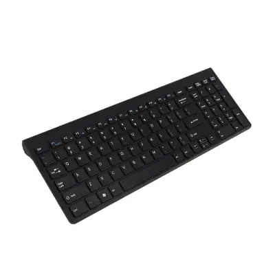 Bežična tipkovnica sa scissor prekidačima, tihi rad, 6 mjeseci Black