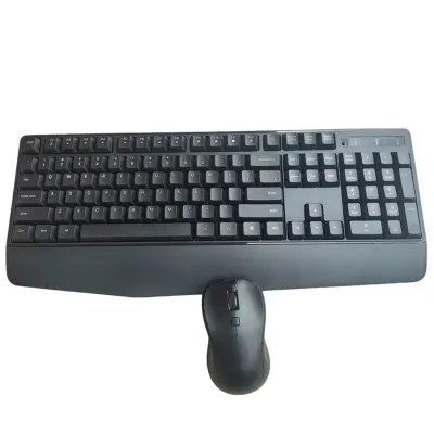 Bežični Bluetooth tihi set tipkovnice i miša s 8° nagibom