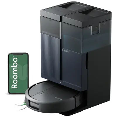 Usisavač robot iRobot Roomba Plus 415 Combo robot + AutoWash dock Black
