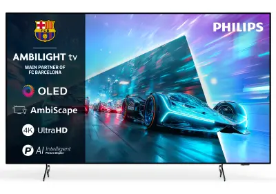 TV PHILIPS 55OLED761, 139.7cm (55"), OLED, UHD 4K 120Hz, Smart TV, Titan OS - Ambilight