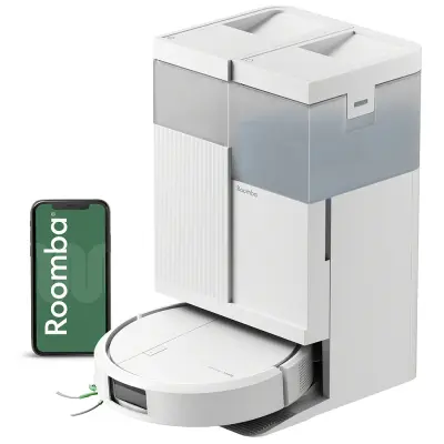 Usisavač robot iRobot Roomba Plus 515 Combo robot + AutoWash dock White