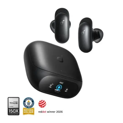 Slušalice SOUNDCORE, Liberty 5 PRO, In-ear, Bluetooth, Black