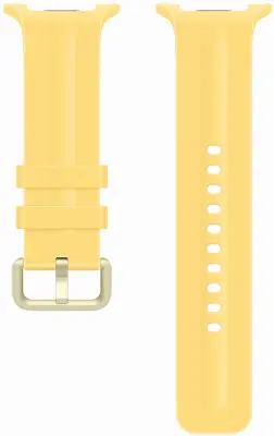 Dodatni silikonski sportski remen 20mm S/M za Samsung Galaxy Watch9 žuti ET-SNL34SYEGEU