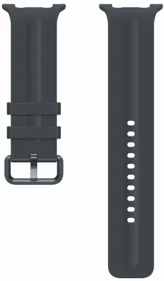 Dodatni silikonski sportski remen 20mm M/L za Samsung Galaxy Watch9 crni ET-SNL35LBEGEU