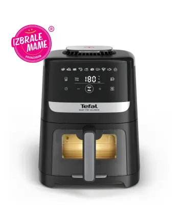 Otvorena ambalaža - Friteza na vrući zrak Tefal EY5568E0 Easy Fry Silence Vision XL