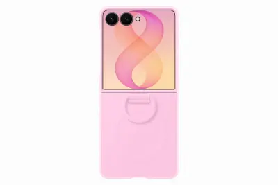 Silikonska maska s prstenom za Samsung Galaxy Flip8 ljubičasta EF-EF776CVEGWW