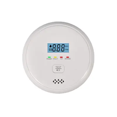 Kombinirani alarm dima i ugljikovog monoksida s glasom i zaslonom