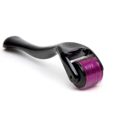 Derma Roller 1.0mm, 540 iglica, za lice, tijelo i vlasište, ABS