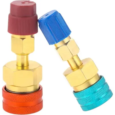 Adapter za automobilski plin R134A na R1234YF, mesingani spoj