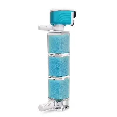 Potopna akvarijska pumpa s filtrom 25 W, protok 1200 L/h, tihi rad ≤35 dB, za čistu i oksigeniranu vodu | AQUFRESH