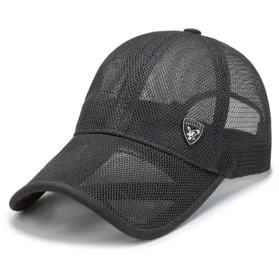 Kapa za zaštitu od sunca – prozračni poliester s UV zaštitom DarkGrey