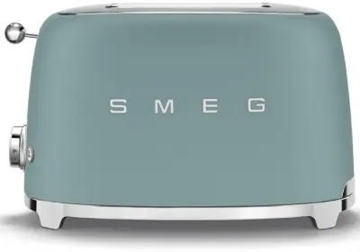 Otvorena ambalaža - Toster Smeg TSF01EGMEU smaragdno zelena mat