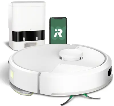 Otvorena ambalaža - Usisavač robot iRobot Roomba Combo 105 + Baza AutoEmpty™ White