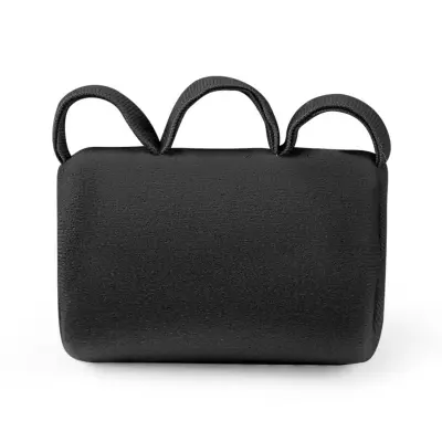 Spužvani trenažer za tri prsta s poliester navlakom za snagu Black