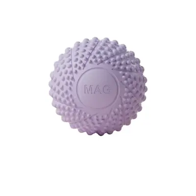 Kikiriki myofascijalna masažna lopta TPE 6.5cm za oporavak mišića Purple
