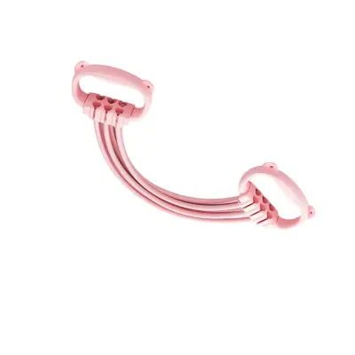 Figura-8 trake s 6 razina otpornosti, 2 kom, TPE+TPR Pink