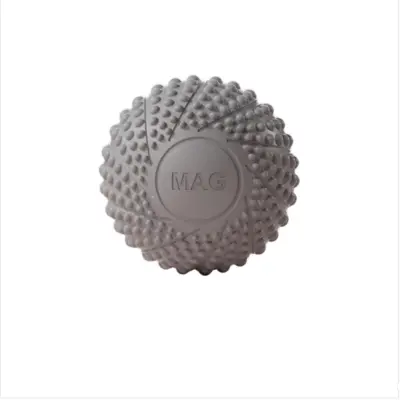 Kikiriki myofascijalna masažna lopta TPE 6.5cm za oporavak mišića Gray