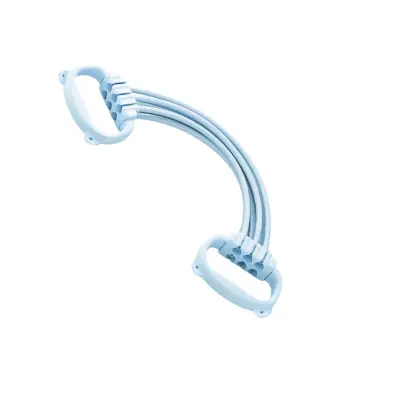 Figura-8 trake s 6 razina otpornosti, 2 kom, TPE+TPR Blue