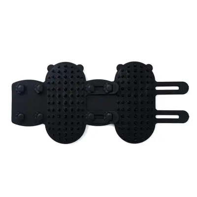2-kom komplet masažnih četki za mačke i pse, TPR, 40-55mm Black