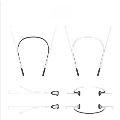 Zamjenski dio – Samsung Buds 4 Pro/Buds 4 silikonski remen Black&White