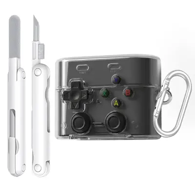 Zaštitna navlaka za Sony WF-1000XM6, TPU+PC, sigurnosni zatvarač Black