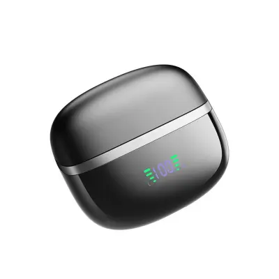 Smart Digital ENC Bežične In-Ear Slušalice s 400mAh Kućištem Black