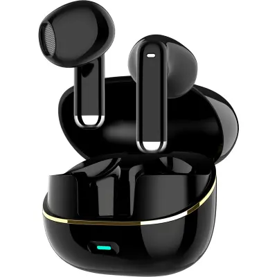 Bežične Bluetooth slušalice s Dual-mic ANC+ENC, 230mAh baterija Black
