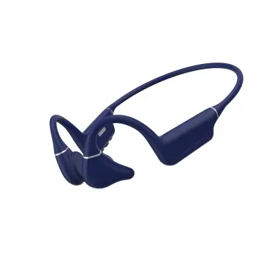 Bone conduction slušalice Bluetooth V5.4, 32GB MP3, titan, sklopive, IPX5 Blue