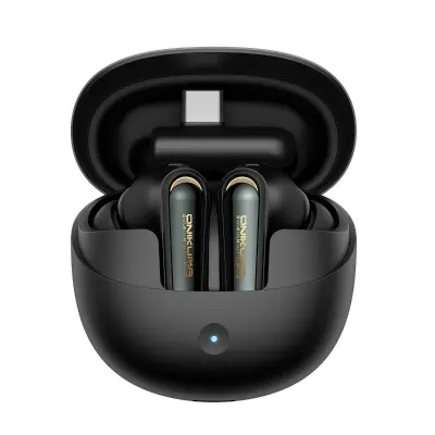 TWS bežične slušalice 2.4G+Bluetooth 5.4 ANC, USB-C, IPX4 Black