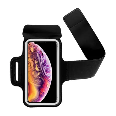 Narukvica za telefon otporna na znoj 5.5-6.5 inches, dodirna dvostruka Black