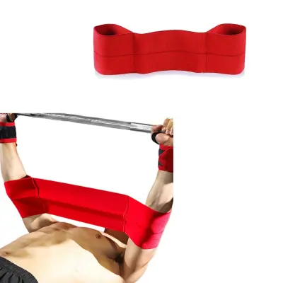 Elastična potpora za bench press - stabilnost, snaga, udobnost Red