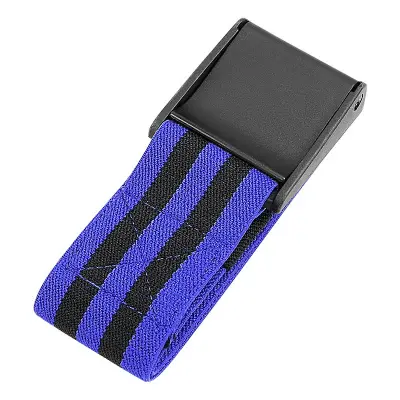 BFR traka za ograničenje protoka krvi za bedra 90x5 cm - traka za otpor za dizanje utega, fitness i aktivaciju gluteusa