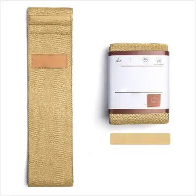 Pleteni elastični pojas za glute 90lb – 55cm x 5.5cm Brown