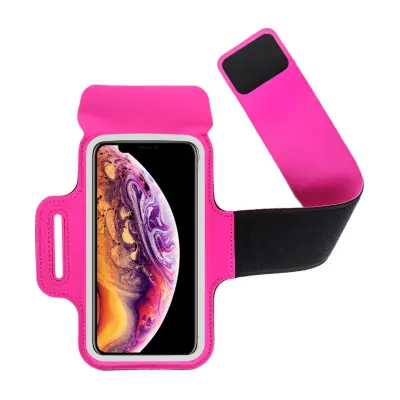 Narukvica za telefon otporna na znoj 5.5-6.5 inches, dodirna dvostruka Rose red
