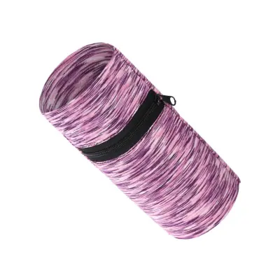 Ljubičasta poliester narukvica s džepom za telefon, univerzalna Purple