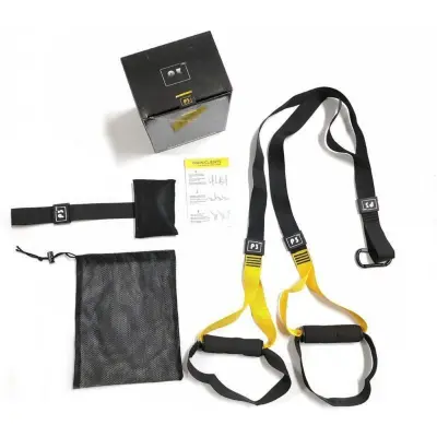 P3-2 Sport Edition Podesivi Višenamjenski Trening Sustav s Otporom Black+Yellow