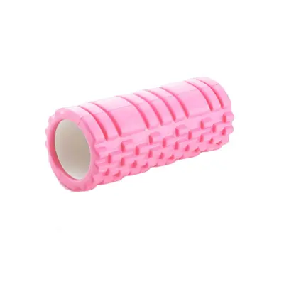 EVA Grid masažni valjak – čvrsto jezgro EVA+PVC, nosivost 200kg Pink