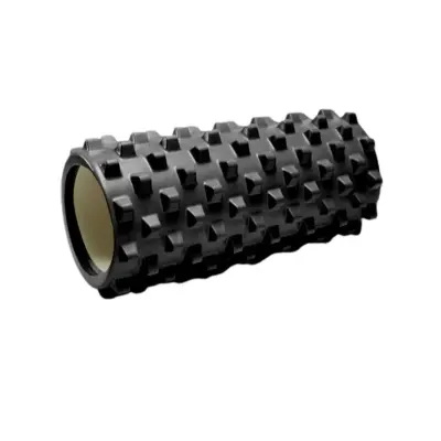 EVA valjak s nazubljenjem - EVA-PVC masažni valjak 33cm Black