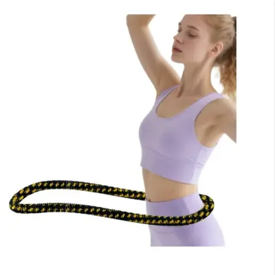 Tihi platneni utegnuti hulahop — sklopiv fitness obruč za struk