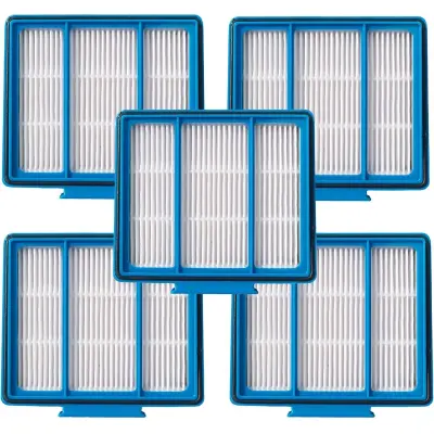 HEPA zamjenski filter 5-pack za Shark ION, IQ, EZ AI – RVFFK950 plavi