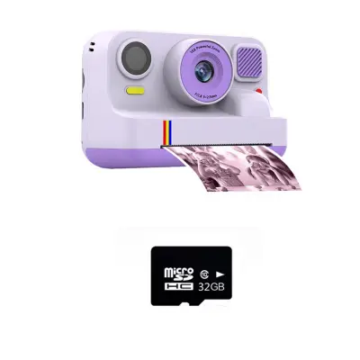 K12Pro kamera s instant kolor ispisom, 20M fotki, 1080P video Purple