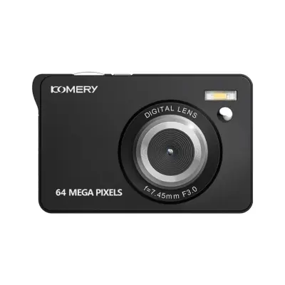 Kamera u obliku kartice — 4K, 64MP, 18x zum, AF, 2.8 inch LCD Black