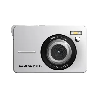 Kompaktni studentski fotoaparat 4K, 64MP, 18x zum, 2.8-inch Silver