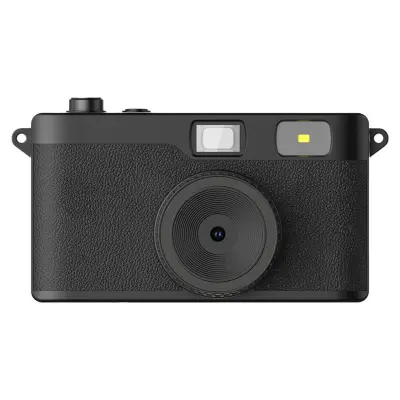 Retro digitalni fotoaparat 13MP s 32G karticom i tražilom Black