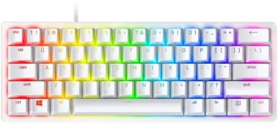 Tipkovnica Razer Huntsman V3 Pro Mini, bijela, US