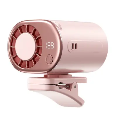 Poluvodički rashladni ventilator s kopčom, USB, višenamjenski Pink