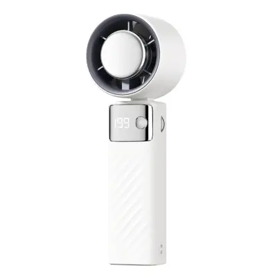 Sklopivi termoelektrični mini ventilator, 199 brzina, USB-C White