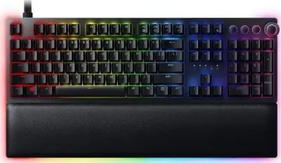 Tipkovnica Razer Huntsman V2, Linear Red Switch, Nordic